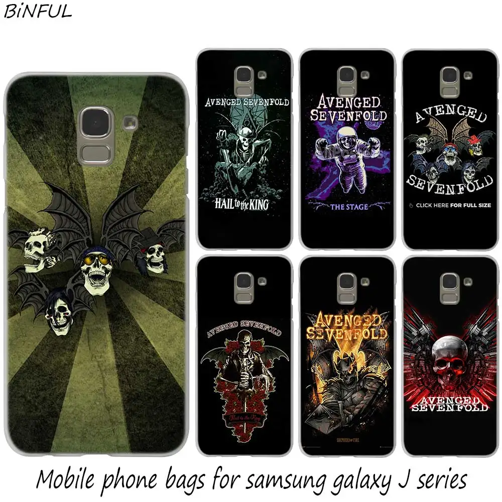 

Avenged Sevenfold Hot Fashion Hard Phone Cover Case for Samsung J2 J3 J5 J4 J6 J7 J8 2018 2016 J7 2017 EU J6 Prime Cover