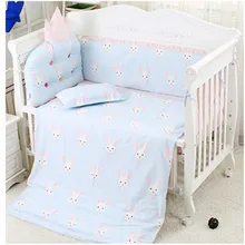 9 шт./компл. постельное белье для новорожденных малышей, комплект из чистого хлопка, постельное белье для младенцев, детская кроватка высокого качества, Комплект постельного белья для малышей