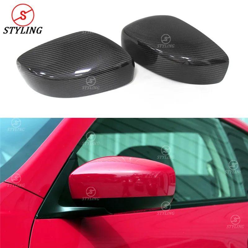 

For Infiniti G37 Carbon Mirror Cover caps 2009 2010 2011 2012 2013 2014 G Series G25 G37 Carbon Fiber side view mirror cover