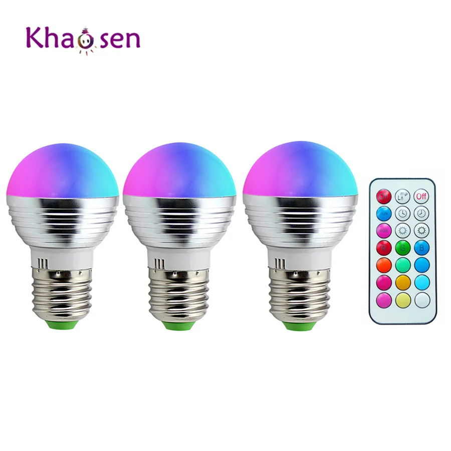 RGBW светодиодный лампы 5050 + 2835SMD RGB светильник 5 Вт E27/E14/B22 Light110V 220V Красочные
