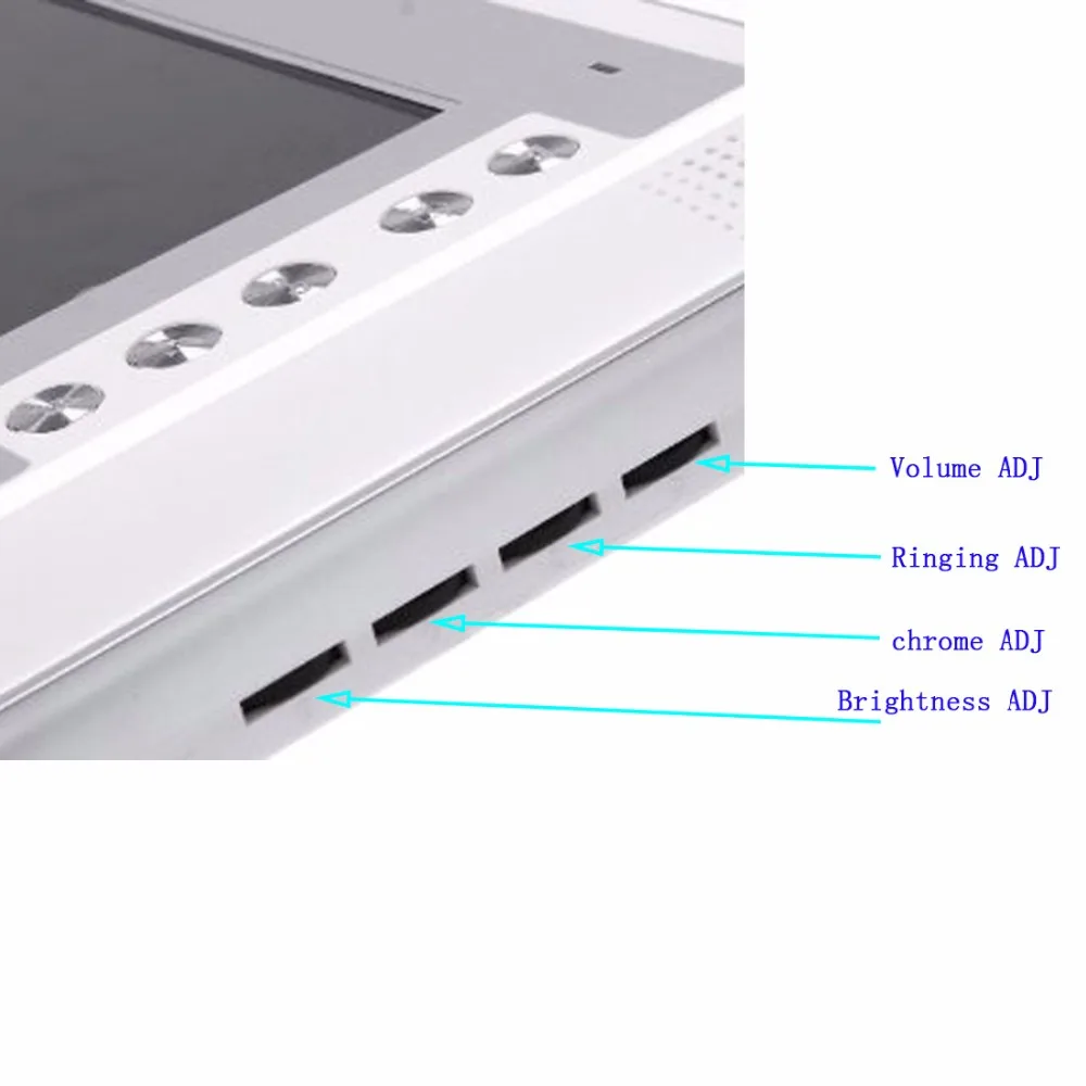 Домашняя безопасность 7 дюймов TFT lcd монитор цветной видео домофон системы наружняя инфракрасная камера домофон