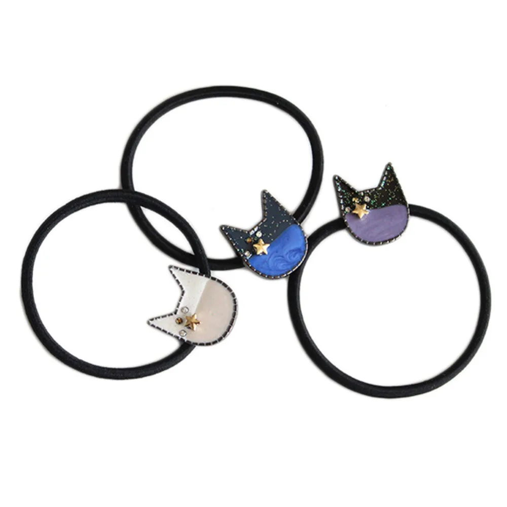 2017 New Female Fashion Animal Kitten Hair Rope Hair Jewelry Gift Hair