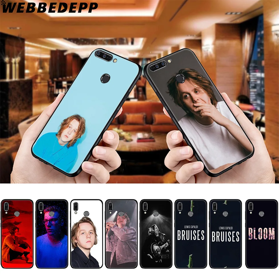 WEBBEDEPP Lewis Capaldi Singer Soft Case for Huawei P8 P9 P10 P20 P30 Lite Pro P Smart Z Plus 2019 Y6 Prime 2018 2017 Mini |