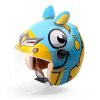 

ABS Electric Vehicle Child Helmet Motorcycle Child Safety Helmet Boy Girl Four Seasons Cartoon Baby Half Helmet