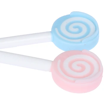

New Hot Lollipop Baby Tongue Cleaning Brush Child Tongue Scraper Cleaner Baby Care Christmas Baby Kids Gift