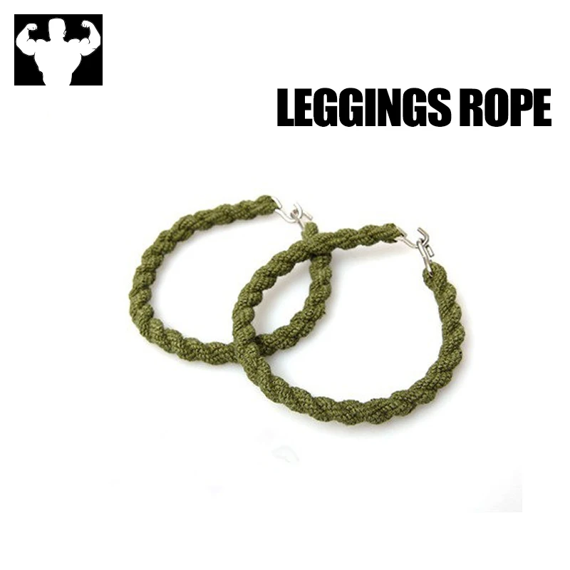 

2 pieces outdoor camping leggings straps Rubber band jungle green belts Bike Cycling Band Leg Strap