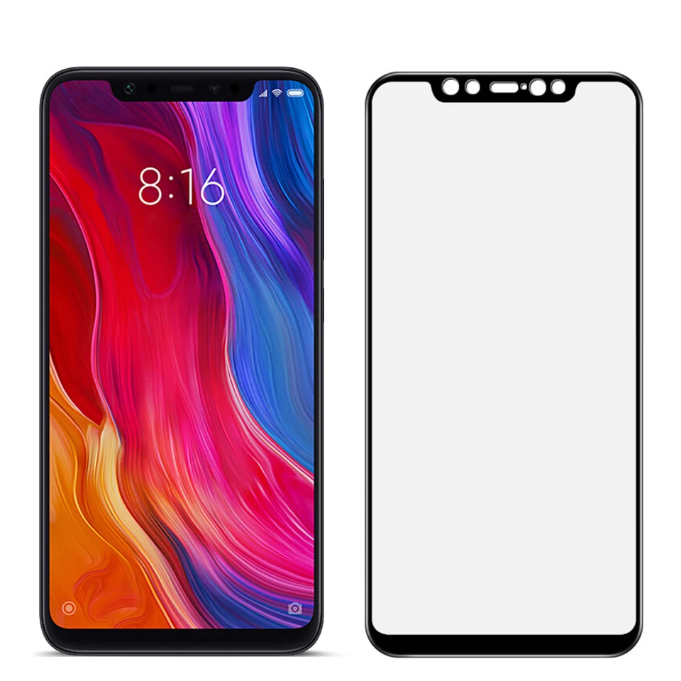 Закаленное стекло для защиты экрана xiaomi mi a2 Для 8 se защитное на A1 max3 2 x 5S