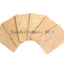 6 шт. Природный Сакс Саксофоны Средства ухода за кожей Шеи из пробки Простыни 2 мм