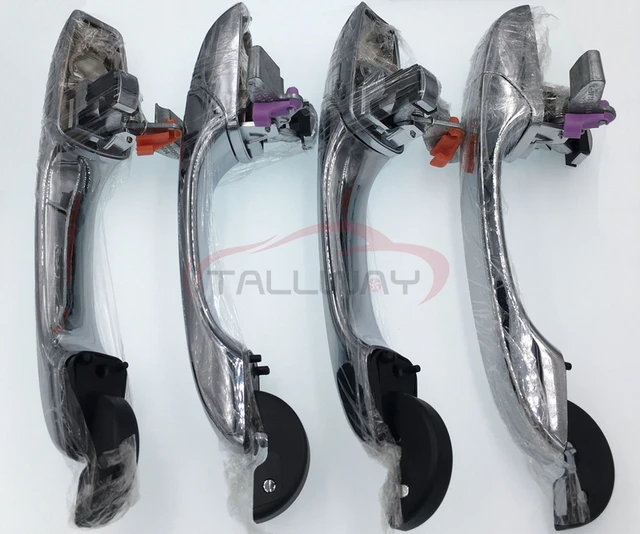 4Pcs Chrome Outer Exterior Door Handle For Chrysler 300 300C 2005 ... 4Pcs Chrome Outer Exterior Door Handle For Chrysler 300 300C 2005 ...