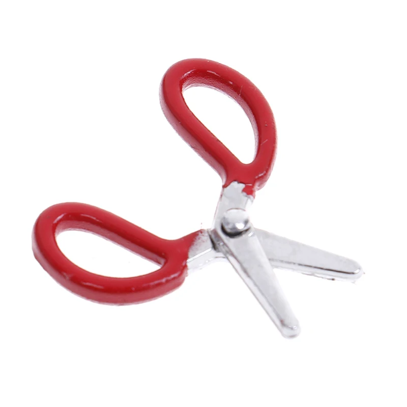 1PCS Винтаж 1/12 масштаб миниатюрный кукольный домик коробка для шитья ролевые игры мебель Декор Аксессуары игрушка в подарок Кукольный дом Декор - Color: 1PCS