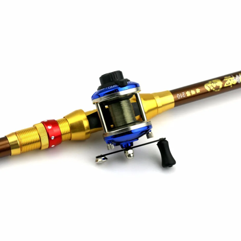 Mini Metal Bait Casting Spinning Boat Ice Fishing Reel Fish Water Wheel