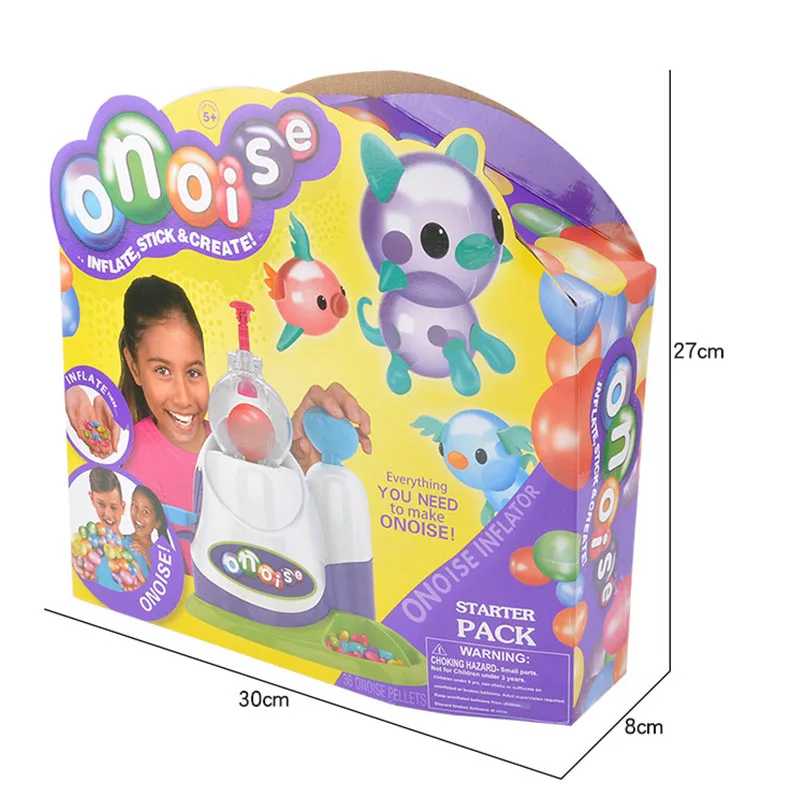 Finest New Party toy creative Magic Sticky Balloons game Children Xmas cgristmas Gifts DIY ONOISE Spelling