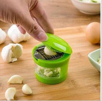 

Creative Kitchen Tools Mini Size Garlic Chopper Multifunction Garlic Slicer Mesher With Box Free Shipping