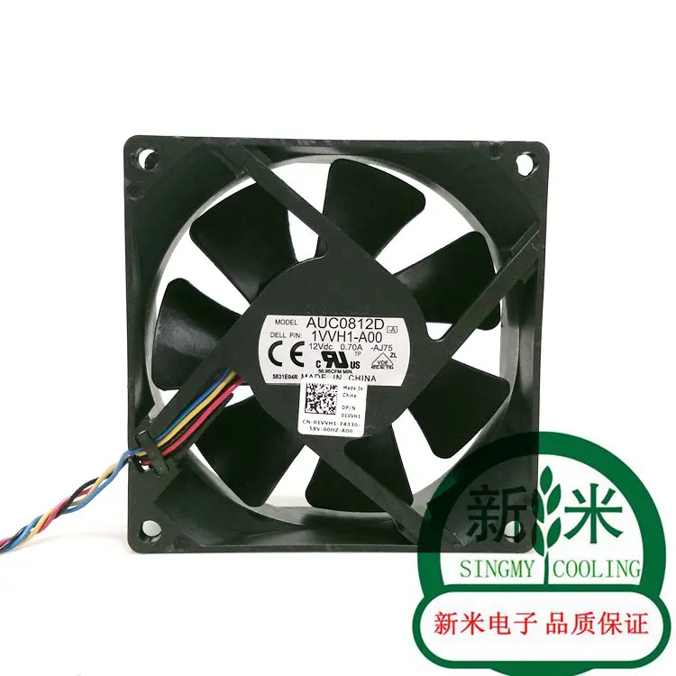 Б/у Дельта 8025 12V 0.7A AUC0812D 8 см Процессор PWM контроль скорости блок питания ATX