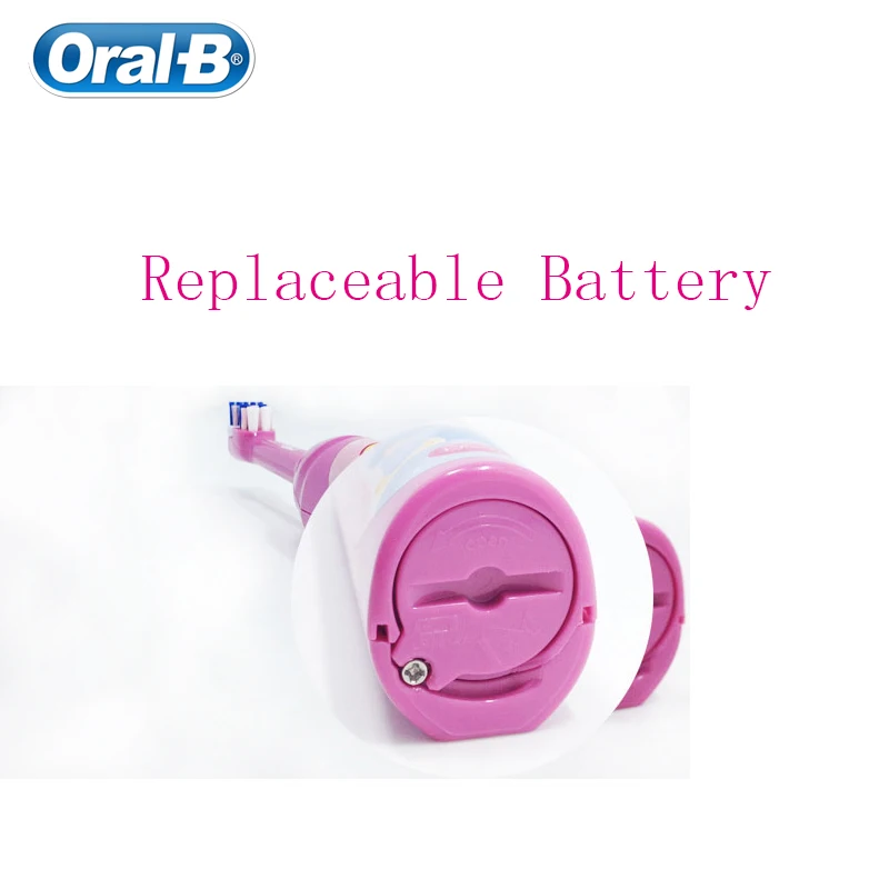 Oral B Детская электрическая зубная щетка DB3010 для детей 3 + уход за чистыми зубами