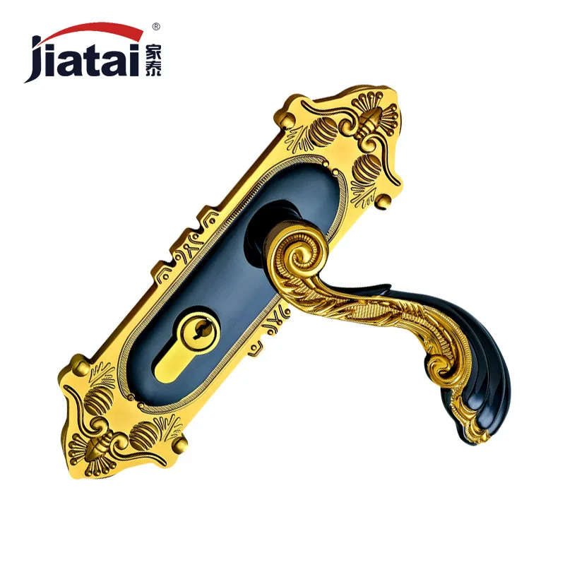 Thai high-end hardware between modern luxury home TK205021 gun locks doors interior door lock gold