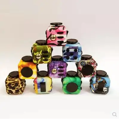3535 ToalyPluzzle Cube camouflage stress compressive stress cube anxiety fidget dice cube toy artifact finger cube