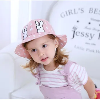 

2-7T Summer Baby Girl Boy Sun Hat Cap Infant Boys Girls Bucket Hat Soft Cotton Toddler Kids Tractor Cap