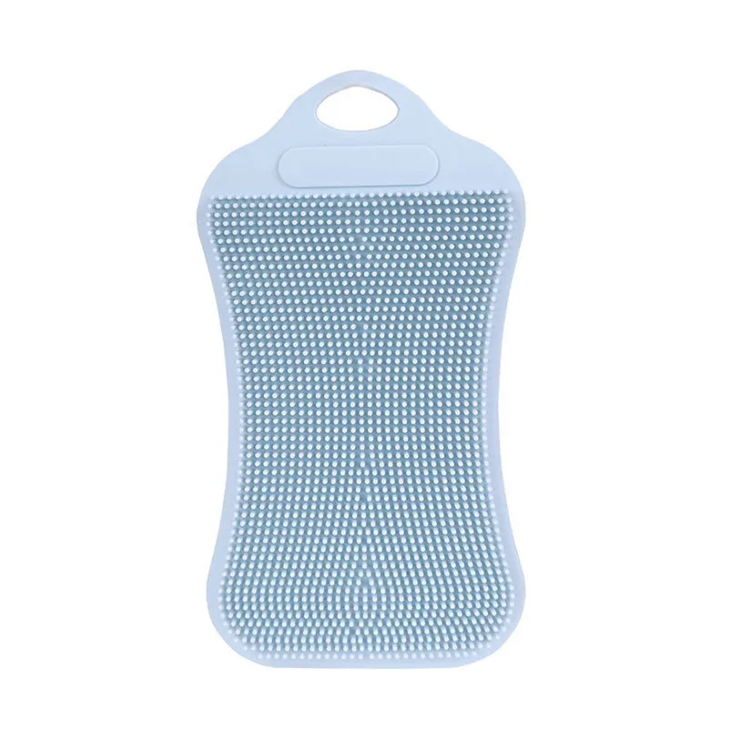 Silicone Dish Washing Sponge Scrubber Kitchen Cleaning Antibacterial Tool Dish Bowl Magic Cleaning Brush Scouring Pad Wash 3N30 (7)
