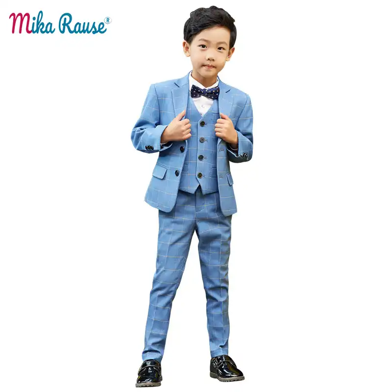 baby boy blue suit set