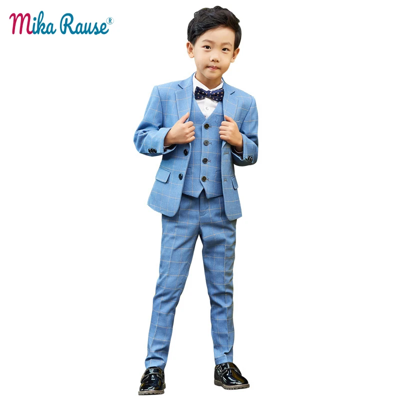 baby boy blue suit set