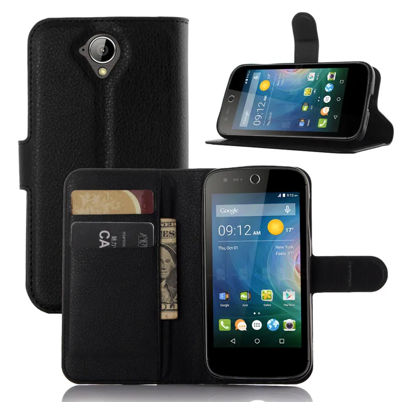 New Arrival Luxury flip pu leather Case For Acer Liquid Z330 Wallet Fundas M330 with Stand &amp Card Slot | Мобильные телефоны и