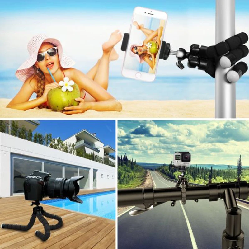 DUSZAKE гибкий мини штатив Gorillapod для телефона камера iPhone Xiaomi аксессуары камеры