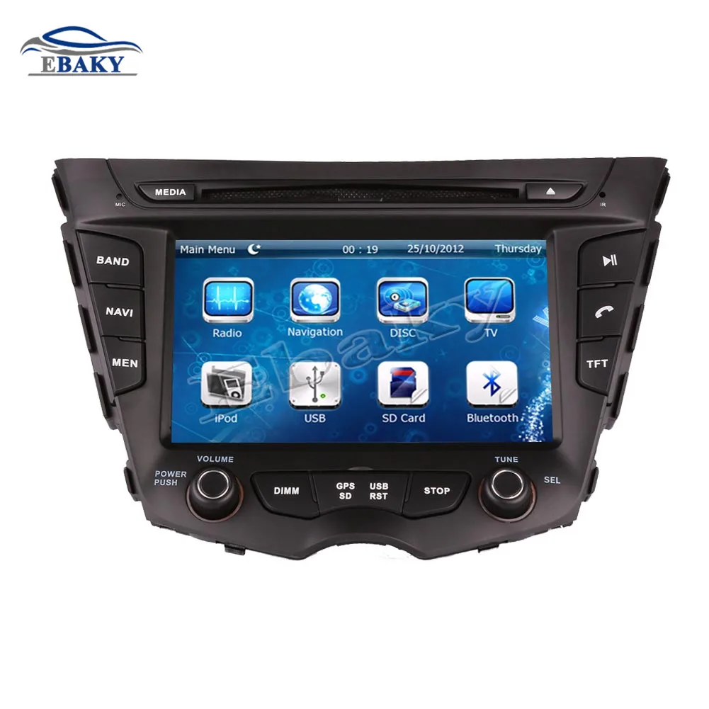 NaviTopia 7inch Car DVD Player For Hyundai Veloster 2011 Car Multimedia