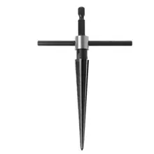 3-13 мм мостовое отверстие ручная Развёртка Т ручка коническая 6 рифленая фаска переделка деревообрабатывающее ядро дрель режущий инструмент