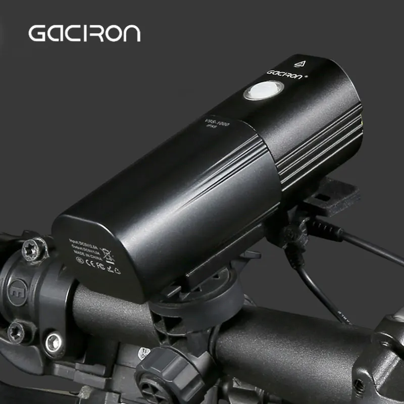GACIRON V9S 1000 люмен велосипед светильник Перезаряжаемые велосипедный головной 4500