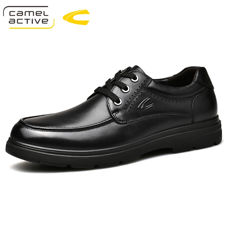 Couro Porco De Genuíno New Homens Mocassins marrom Sapatos Dos Casual Masculino Lindo Brand Active Com Festa Business Pele Vestidos Casamento Camel Preto ZqfP8P
