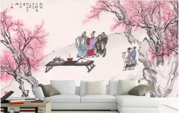 

Custom photo 3d room wallpaper Non-woven mural The Three Kingdoms hero painting 3d wall murals wallpaper for walls 3 d