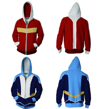 

Voltron:Legendary Defender Cosplay Costumes Zipper Hoodies Sweatshirts 3D Printing Unisex Adult Clothing