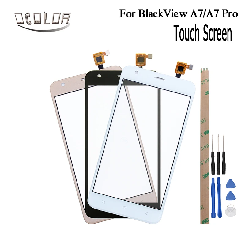 

Ocolor For BlackView A7 Pro Touch Screen Lens Sensor Touch Panel Replacement Accessory With Tools For BlackView A7 Touch Screen