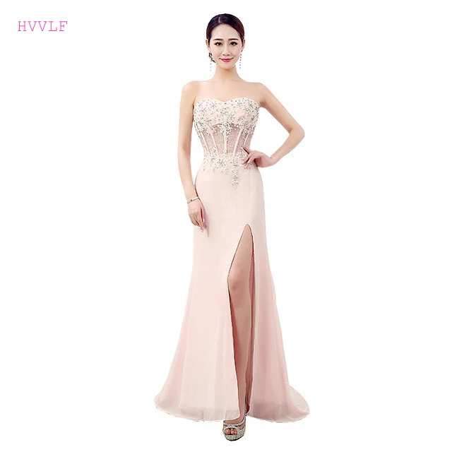 Free-Shipping-A-Line-Off-the-Shoulder-Pink-Evening-Dress-with-Left-Slit.jpg_640x640