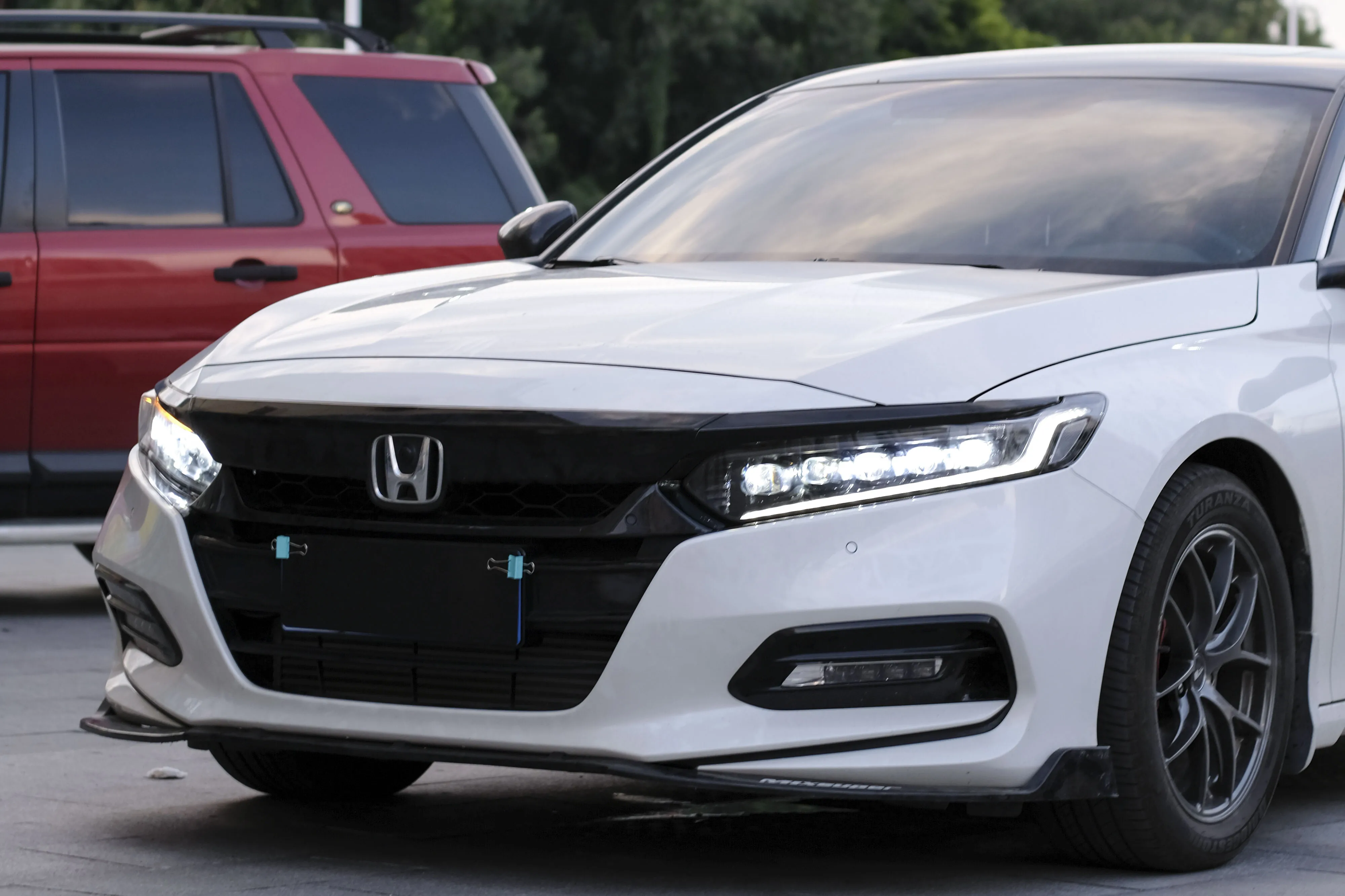 Для Honda Accord сборка фар ремонт светодиодный стример указатель поворота ремонт Accord фара в сборе