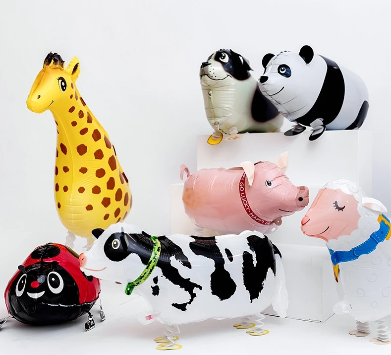 3D-Helium-Foil-Pet-Animals-Walking-Balloons