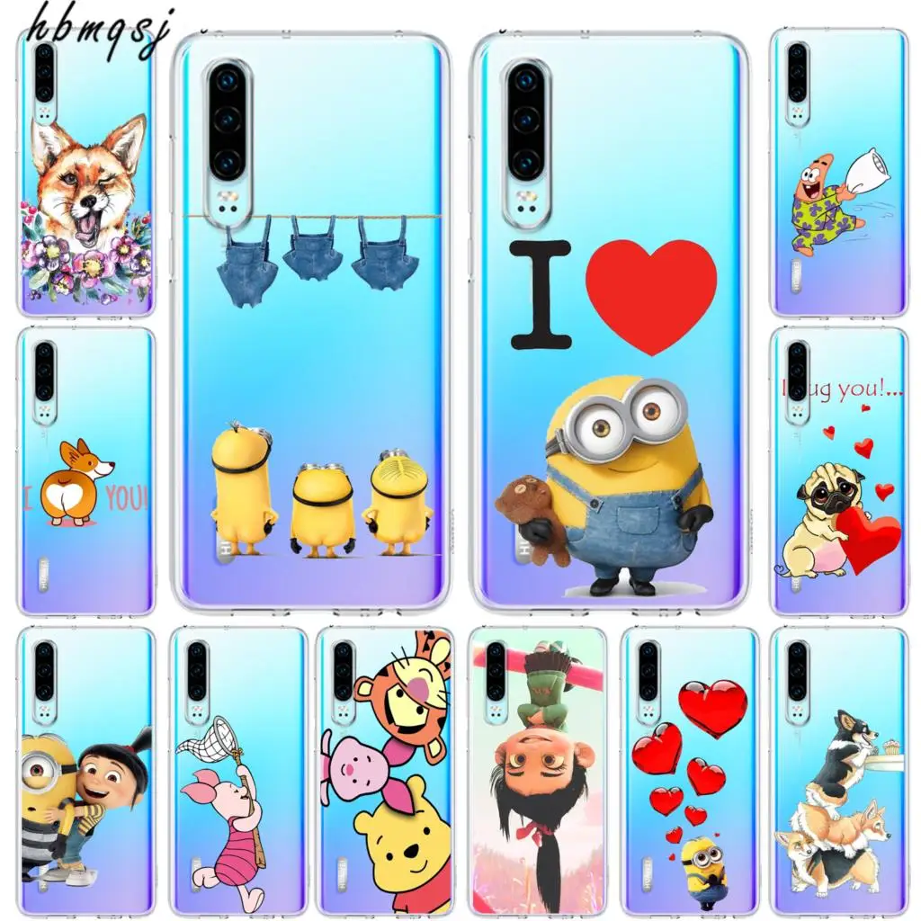

Cartoon for huawei p8lite 2017 p9 lite honor 8 lite 2017 case silicone soft cute funda for huawei honor 8 lite phone back cover