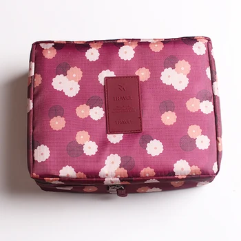 

1pc Mini Portable Cosmetic Bag Waterproof Makeup Make Up Wash Organizer Zipper Storage Pouch Travel Kit Handbag Brand Design