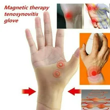 Мужские и женские силиконовые магнитные терапевтические Гелевые перчатки для запястья Поддержка защиты рабочих спортивных инструментов для ухода за руками