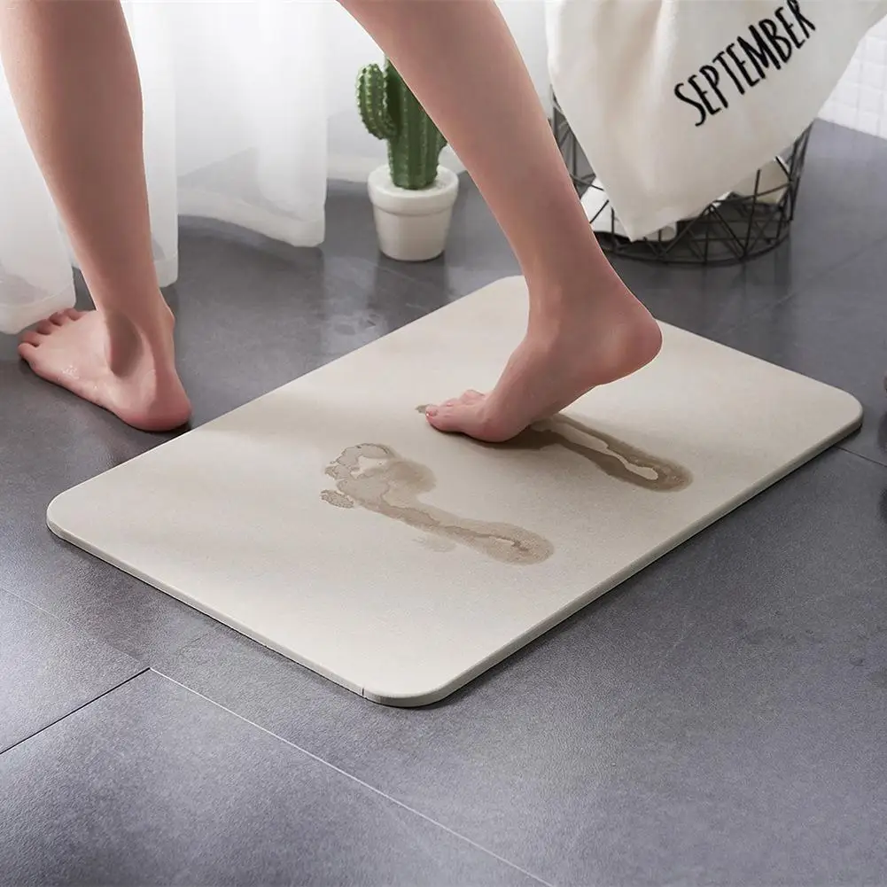 Buy Eco Friendly Diatomite Bath Mat Anti slip Super