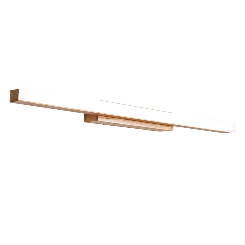 

Modern mirror lamp waterproof wall lamp 40cm 60cm 80cm mirror light high quality Wall Mounted Bathroom AC220V input white 6000K