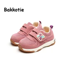 Bakkotie 2017 Весенние Дети Кроссовки Девушка Плоские Тренер Для Мода Спортивной Обуви Мальчик Бренд Случайные Кроссовки Ковылять Ребенок Бренд
