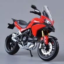 MAISTO модель мотоцикла DMH 1200S красный 1:12 Масштаб мотоцикл литой металлический велосипед миниатюрная гоночная игрушка для коллекции подарков