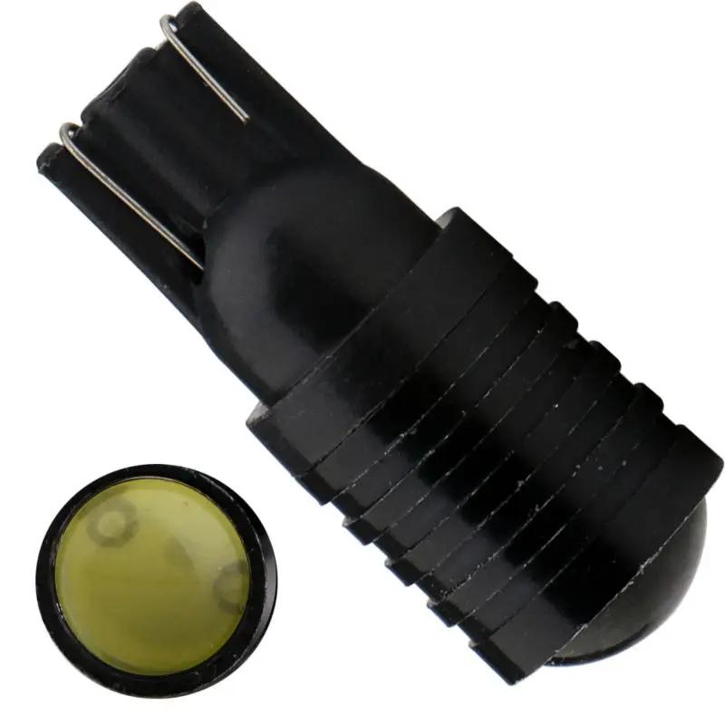

YM E-Brigh 4PCS T10 194 168 SMD 1W 1 Chip LED Lights Signal Side Lamp Wedge Bulbs License Plate Lights 12V DC White Corner Lamps