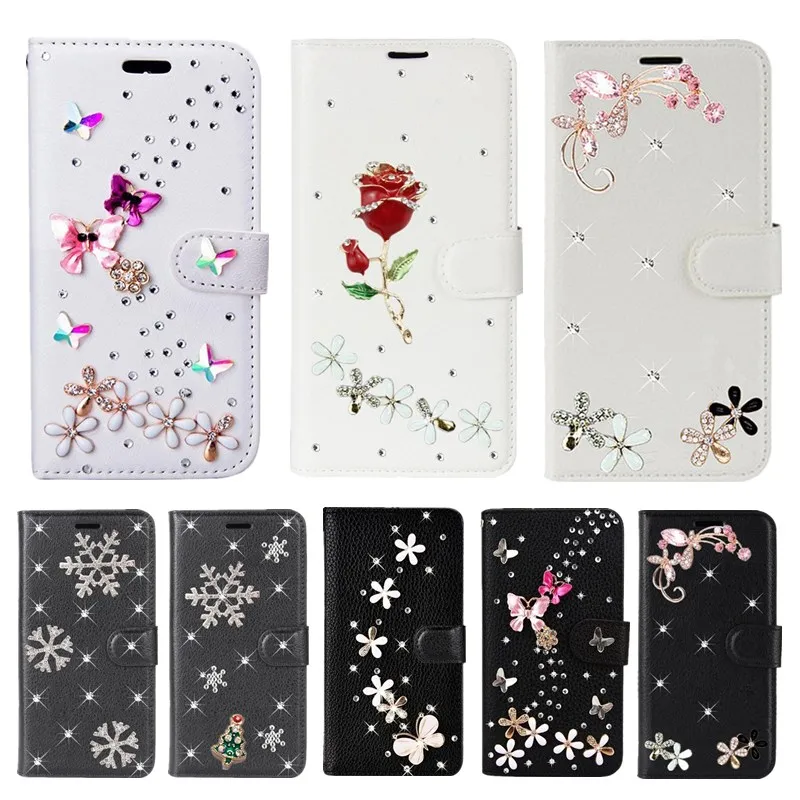 

bling leather cases for Nokia 3.1 3 3.1+ flip wallet Card Slot Diamond holder case for Nokia3.1 3.1 plus 3 phone bag coque cover