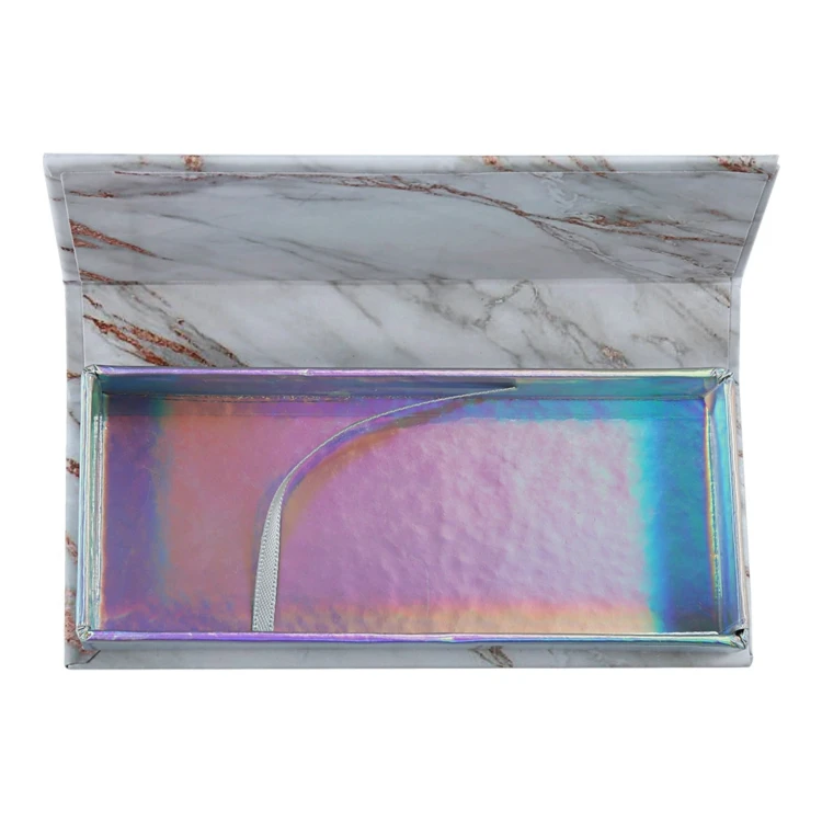Marble Eyelash Packaging Box