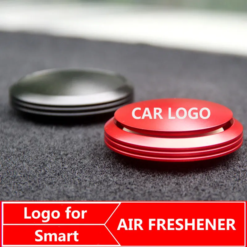 

Car Air Freshener Hanging For Smart logo fortwo 450 451 Forfour 453 454 Solid auto outlet perfume Accessories