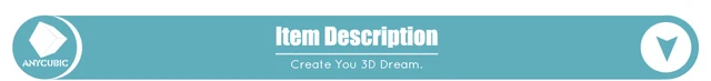 ANYCUBIC Photon SLA 3D Printer Plus Size UV LCD Assembled 2K Screen Off-Line Print Impresora 3d Drucker Impressora UV Resin -