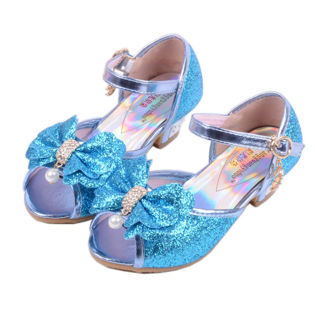 LONSANT/сандалии для девочек; детские туфли для принцессы; детская обувь для маленьких девочек с жемчугом и кристаллами; обувь для принцессы сандалии; детская обувь